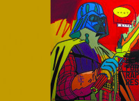 Обложка Darth Vader Art для паспорта / автодокументов