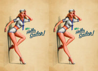 Обложка Hello Sailor для паспорта / автодокументов