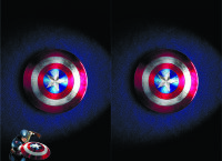Обложка Captain America Logo для паспорта / автодокументов