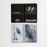 Автодокументы, набор для Hyundai Solaris black
