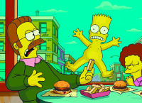 Обложка Bart Simpson Censor для паспорта / автодокументов