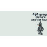 Обложка 404 error для студенческого билета