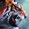 Обложка Тигр для паспорта / автодокументов