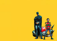 Обложка Batman and Robin для паспорта / автодокументов