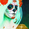 Обложка Los Muertos Autumn для паспорта / автодокументов
