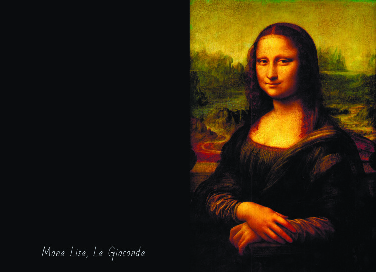 Обложка Мона Лиза для паспорта / автодокументов