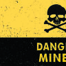 Обложка Danger mines для паспорта / автодокументов