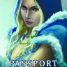 Обложка Crystal Maiden v4 для паспорта / автодокументов