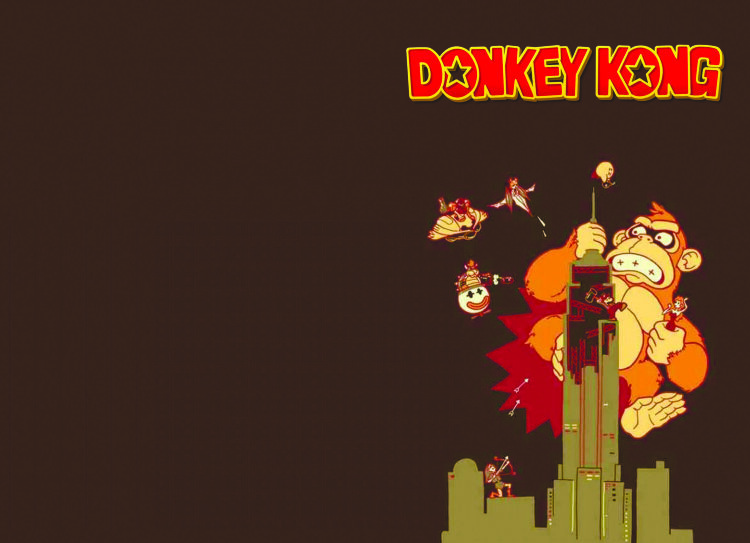 Обложка Donkey kong для паспорта / автодокументов