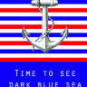 Обложка Dark Sea для паспорта / автодокументов