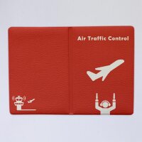 Кардхолдер Air traffic control man and plane для 2-х карт