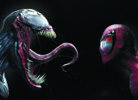Обложка Venom and Spiderman для паспорта / автодокументов