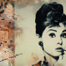 Обложка Audrey Hepburn v2 для паспорта / автодокументов
