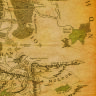 Обложка Lord of the ring map для паспорта / автодокументов