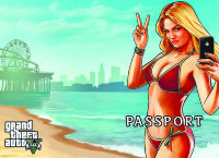 Обложка Gta 5 v2 для паспорта / автодокументов