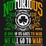 Обложка Conor McGregor - The Notorious для паспорта / автодокументов