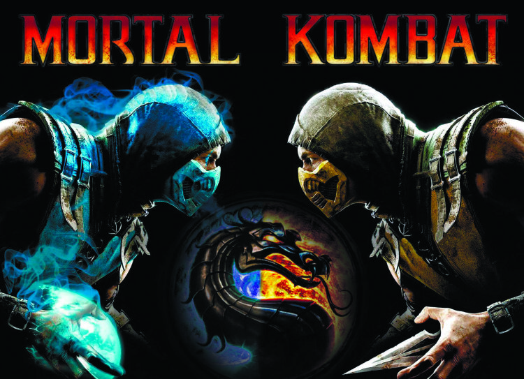 Обложка Mortal Kombat Scorpion and Sub-Zero для паспорта / автодокументов