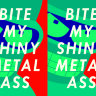 Обложка Bite My Shiny Metal Ass для паспорта / автодокументов