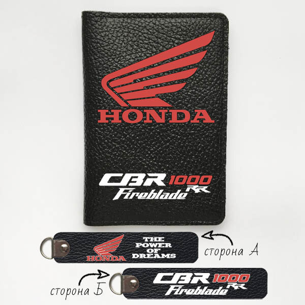 Автодокументы, набор для Honda CBR1000RR black