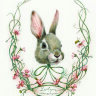 Обложка Кролик для паспорта / автодокументов