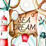 Обложка Sea Dream для паспорта / автодокументов