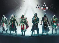 Обложка Assassins Creed для паспорта / автодокументов