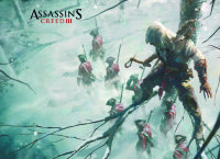Обложка Assassins Creed 3 для паспорта / автодокументов