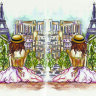 Обложка Eiffeltower для паспорта / автодокументов
