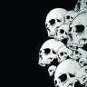 Обложка Skull horror для паспорта / автодокументов