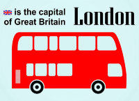 Обложка Лондонский автобус для паспорта / автодокументов