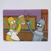 Кардхолдер Homer and Bender для 2-х карт