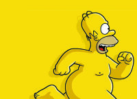 Обложка Homer naked для паспорта / автодокументов