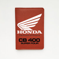 Обложка Honda CB400 Red