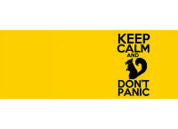 Обложка Dont panic v2 для студенческого билета