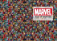 Обложка Marvel Age of heroes для паспорта / автодокументов