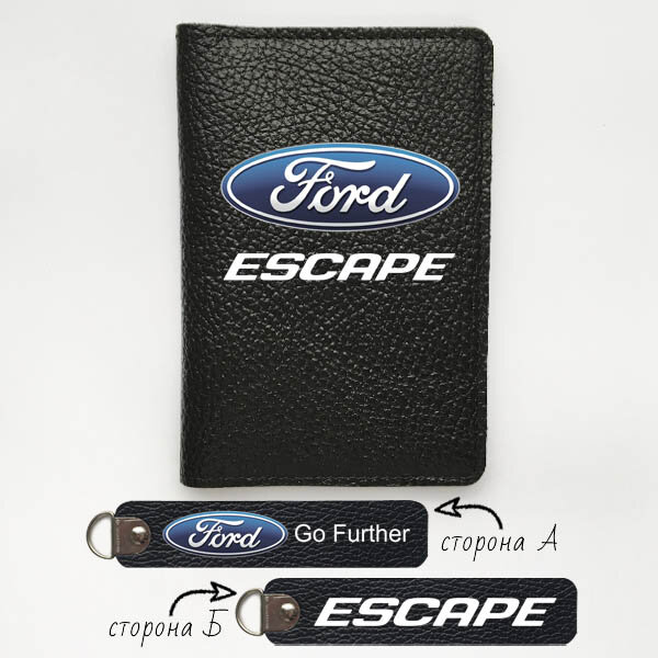 Автодокументы, набор для Ford Escape Black