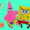 Обложка Sponge Bob and Patrick для паспорта / автодокументов