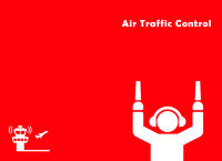 Обложка Air traffic control man для паспорта / автодокументов