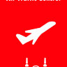 Обложка Air traffic control man and plane для паспорта / автодокументов
