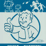 Обложка Fallout poster для паспорта / автодокументов