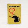 Обложка Banksy Rat and heart