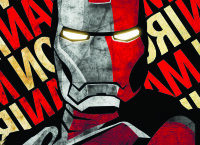 Обложка Iron Man v3 для паспорта / автодокументов