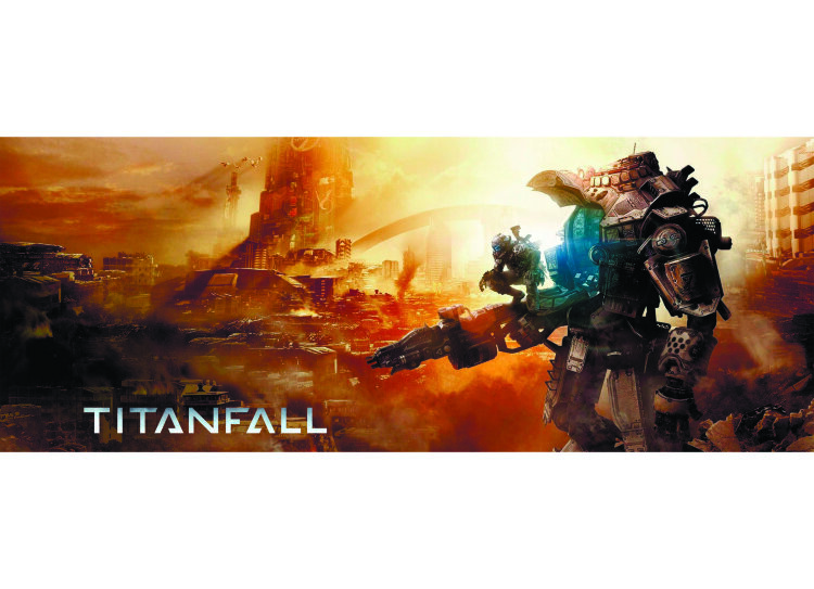 Обложка TitanFall для студенческого билета