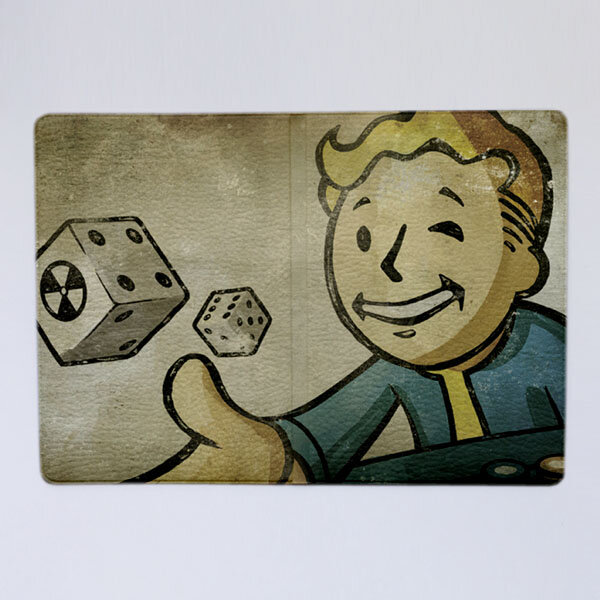 Кардхолдер Fallout Кости для 2-х карт