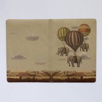 Кардхолдер Слоны на шарах для 2-х карт