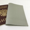 Обложка для паспорта кожа КРС стандарт серая