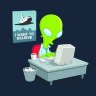 Обложка Alien для паспорта / автодокументов
