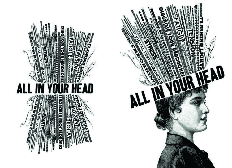 Обложка All in your head для паспорта / автодокументов