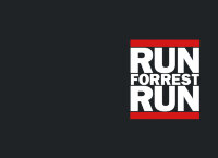 Обложка Run forrest run для паспорта / автодокументов