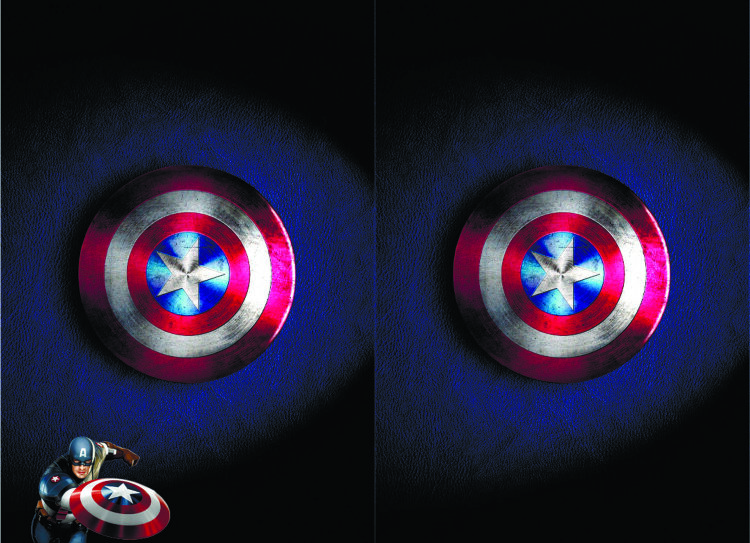 Обложка Captain America Logo для паспорта / автодокументов